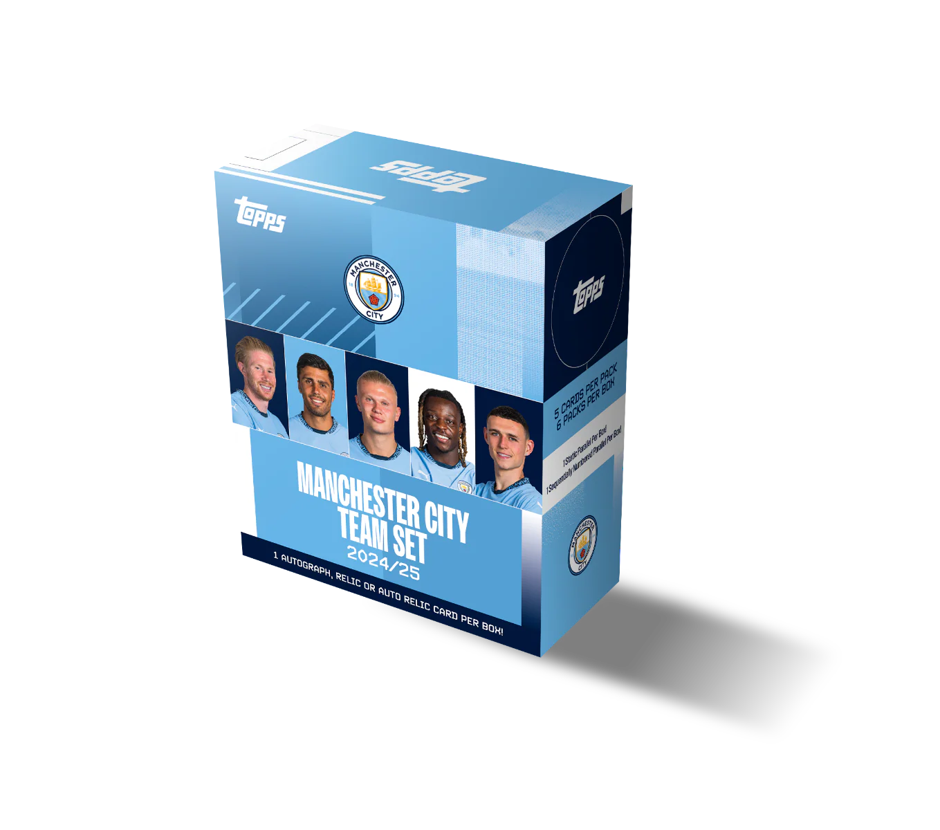 2024-25 TOPPS Manchester City Team Set