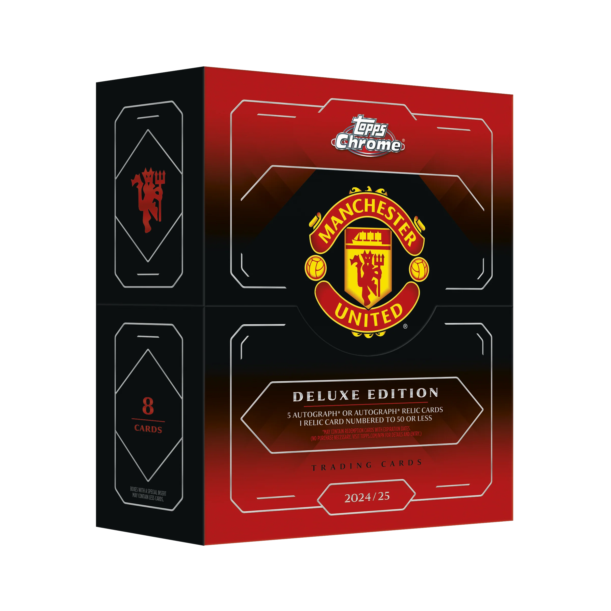 2024-25 TOPPS Chrome Deluxe Edition Manchester United