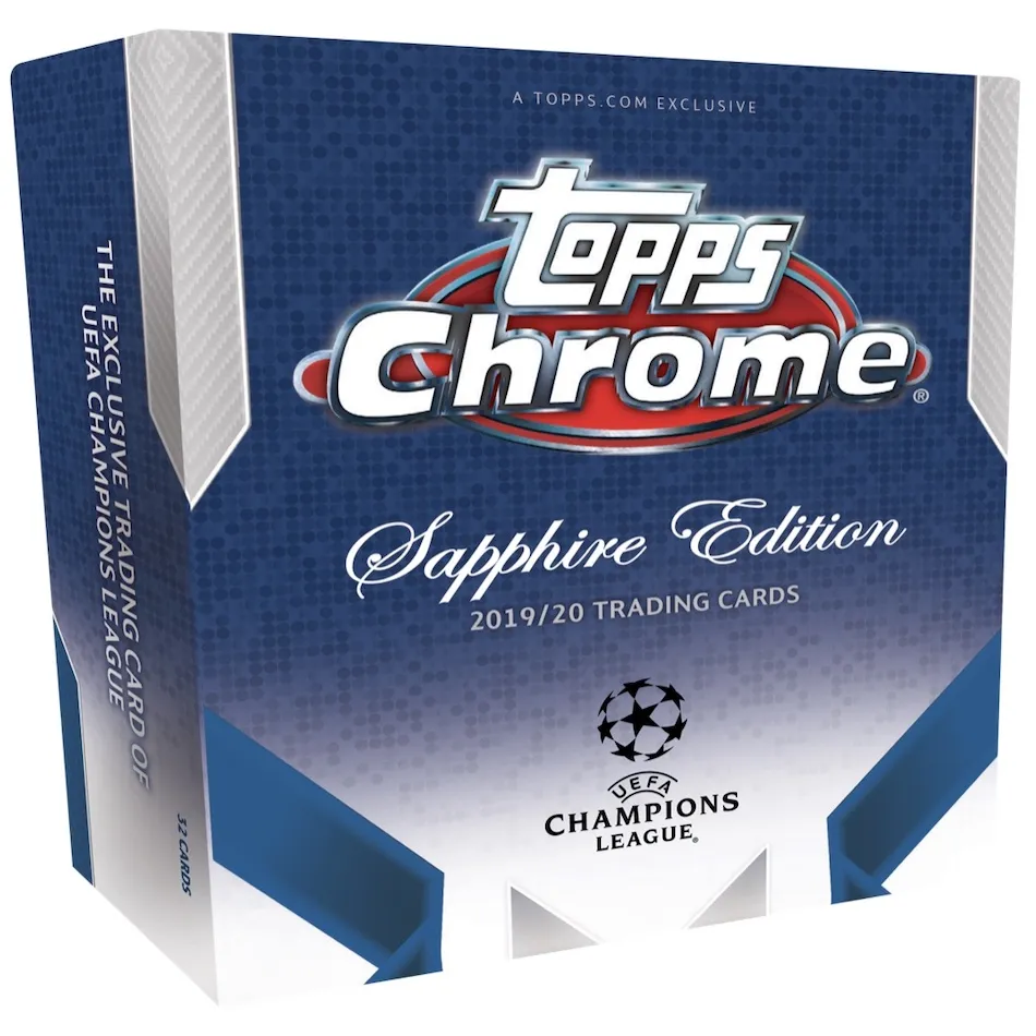 2019-20 TOPPS Chrome Sapphire Edition UEFA Champions League