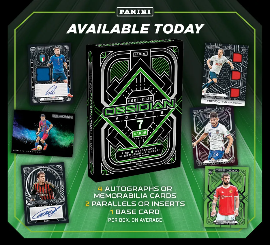 2021-22 PANINI Obsidian Fußball