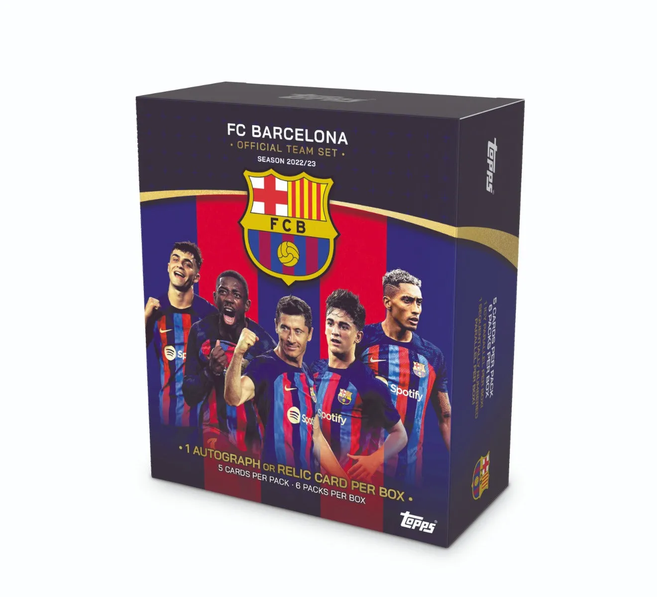 2022-23 TOPPS FC Barcelona Official Team Set