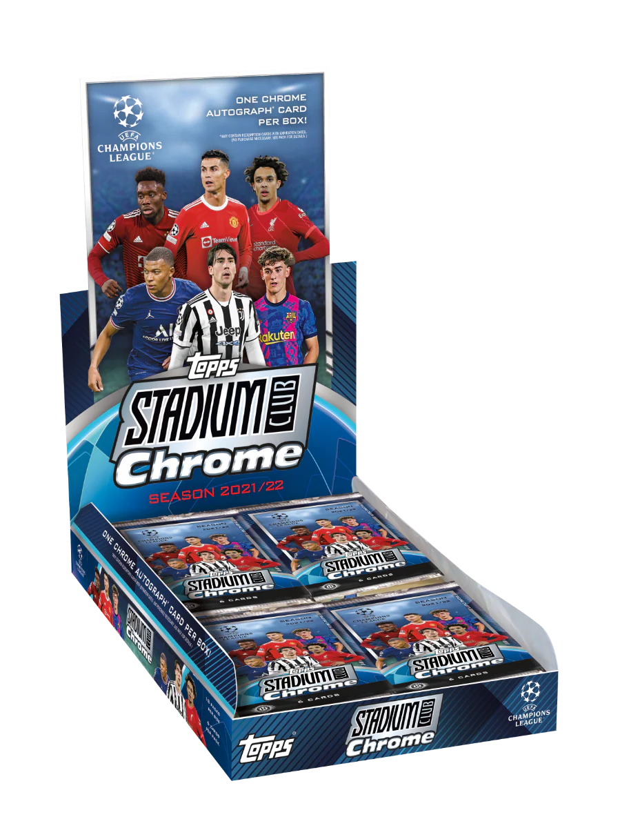 2021-22 TOPPS UEFA Champions League Stadium Club Chrome