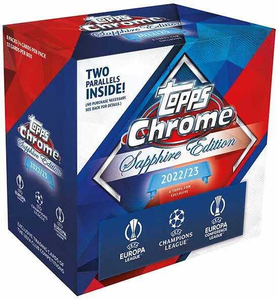 2023 TOPPS UEFA Champions League Chrome Sapphire