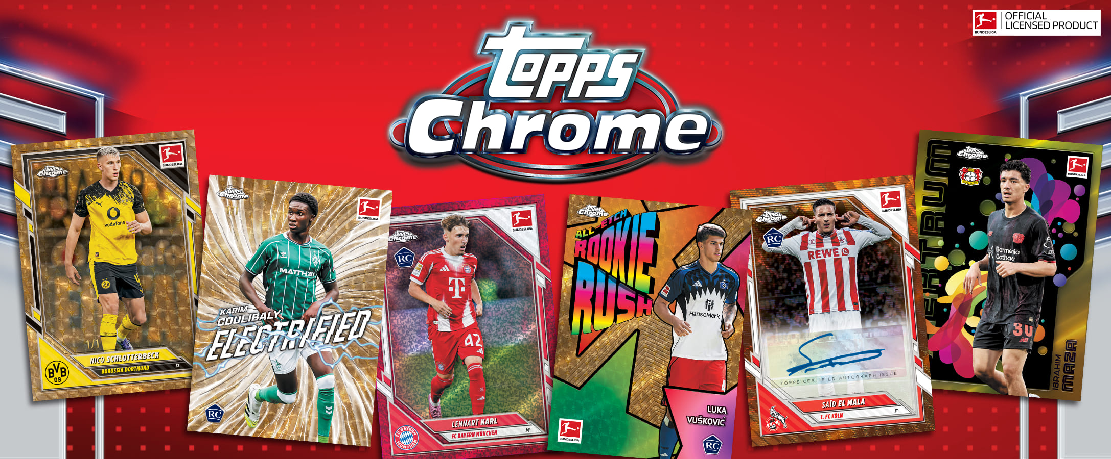 2025-26 TOPPS Chrome Sapphire Bundesliga