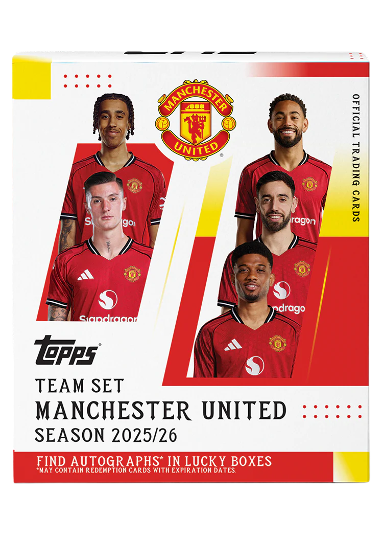 2025-26 TOPPS Manchester United Team Set