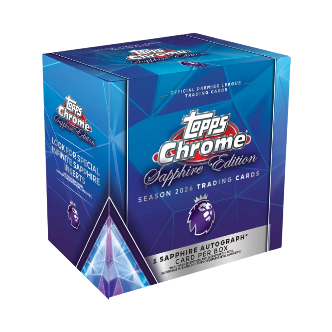 2025-26 TOPPS Premier League Chrome Sapphire