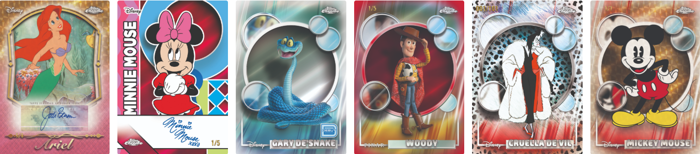 2026 TOPPS Chrome Disney