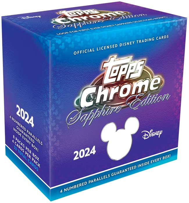 2024 TOPPS Chrome Sapphire Edition Disney