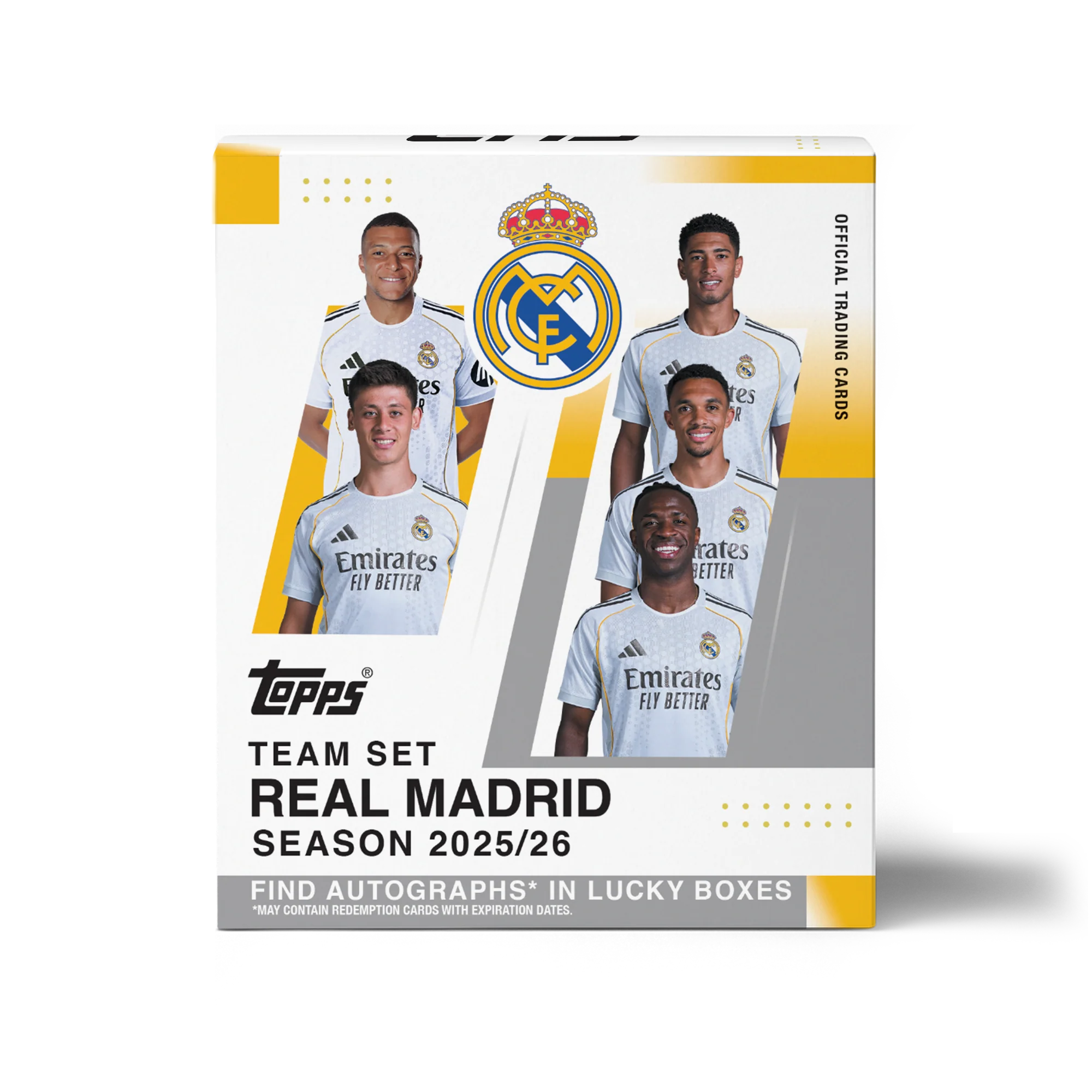 2025-26 TOPPS Real Madrid Team Set