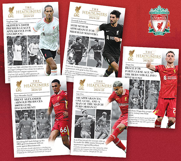 2024-25 FUTERA Liverpool Goal & Headliner