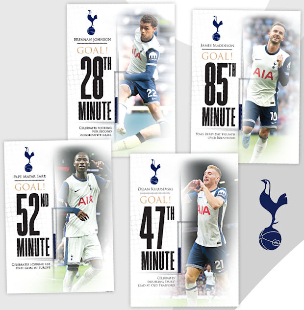 2024-25 FUTERA Tottenham Hotspur Goal & Headliner
