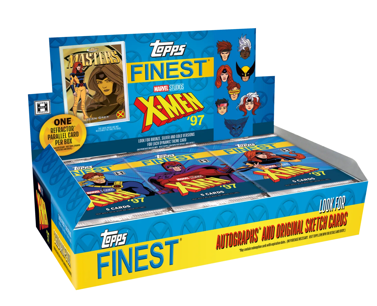 2025 TOPPS Finest X-Men 97