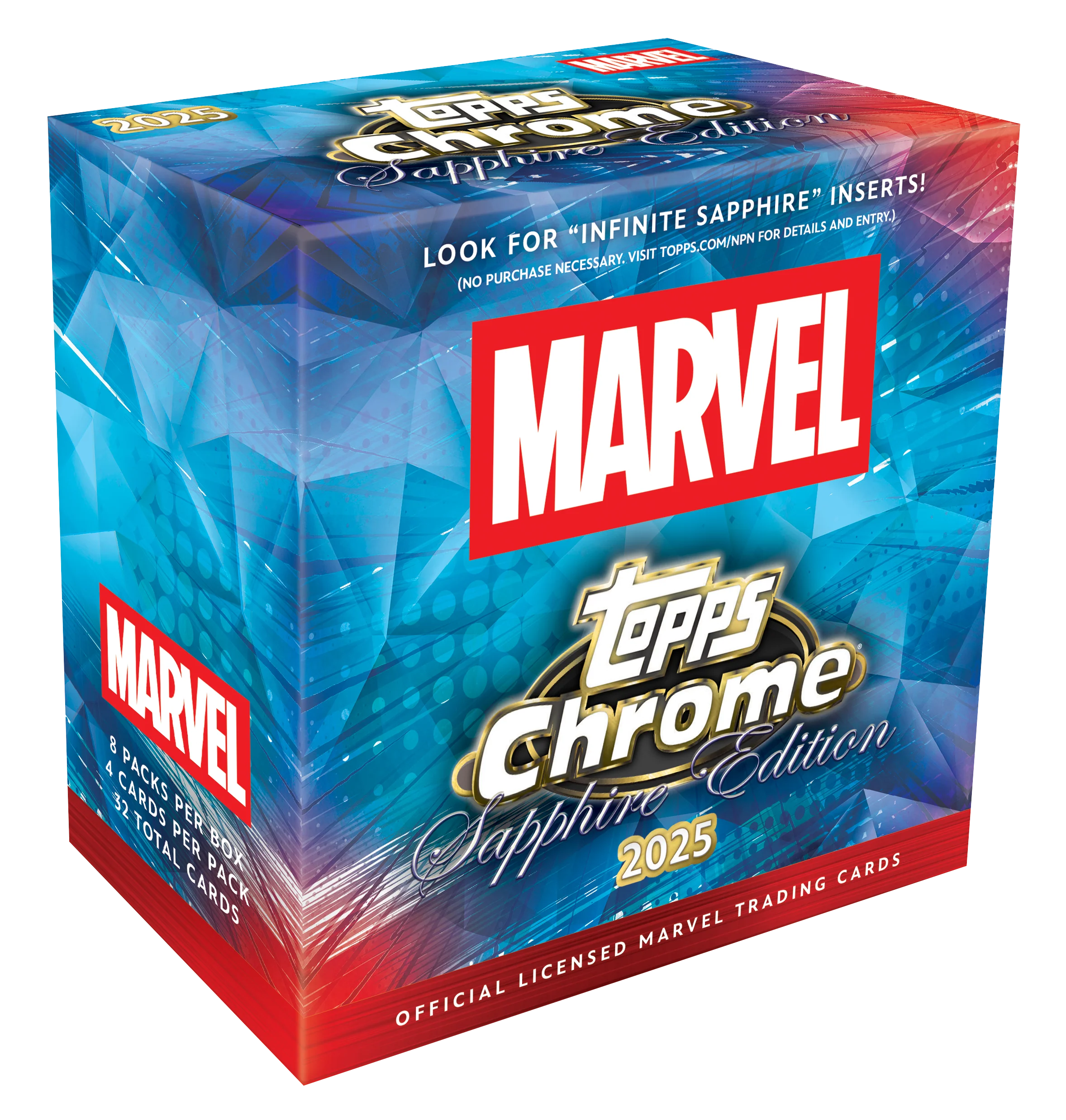 2025 TOPPS Marvel Comics Chrome Sapphire