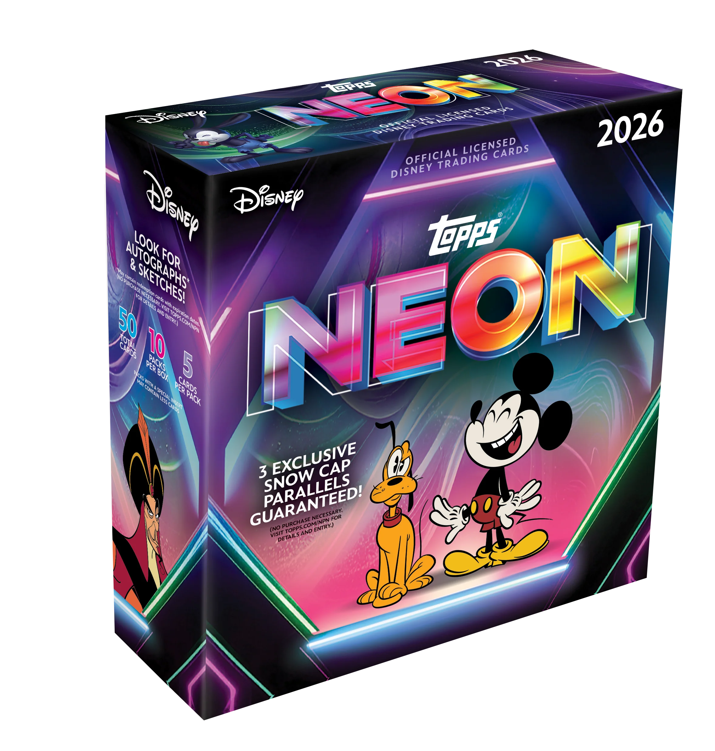 2026 TOPPS Disney Neon