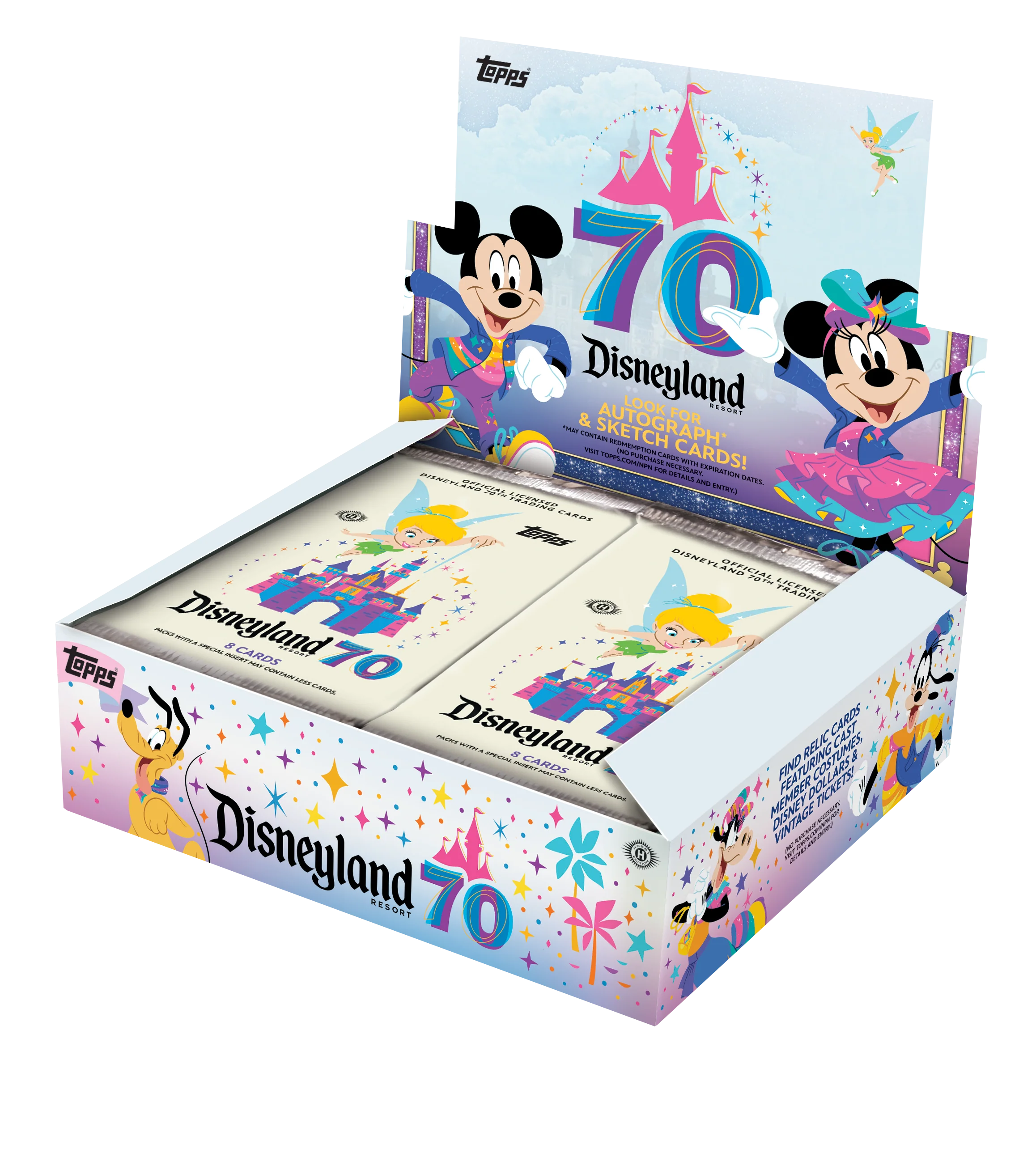2025 TOPPS Disneyland 70th Anniversary