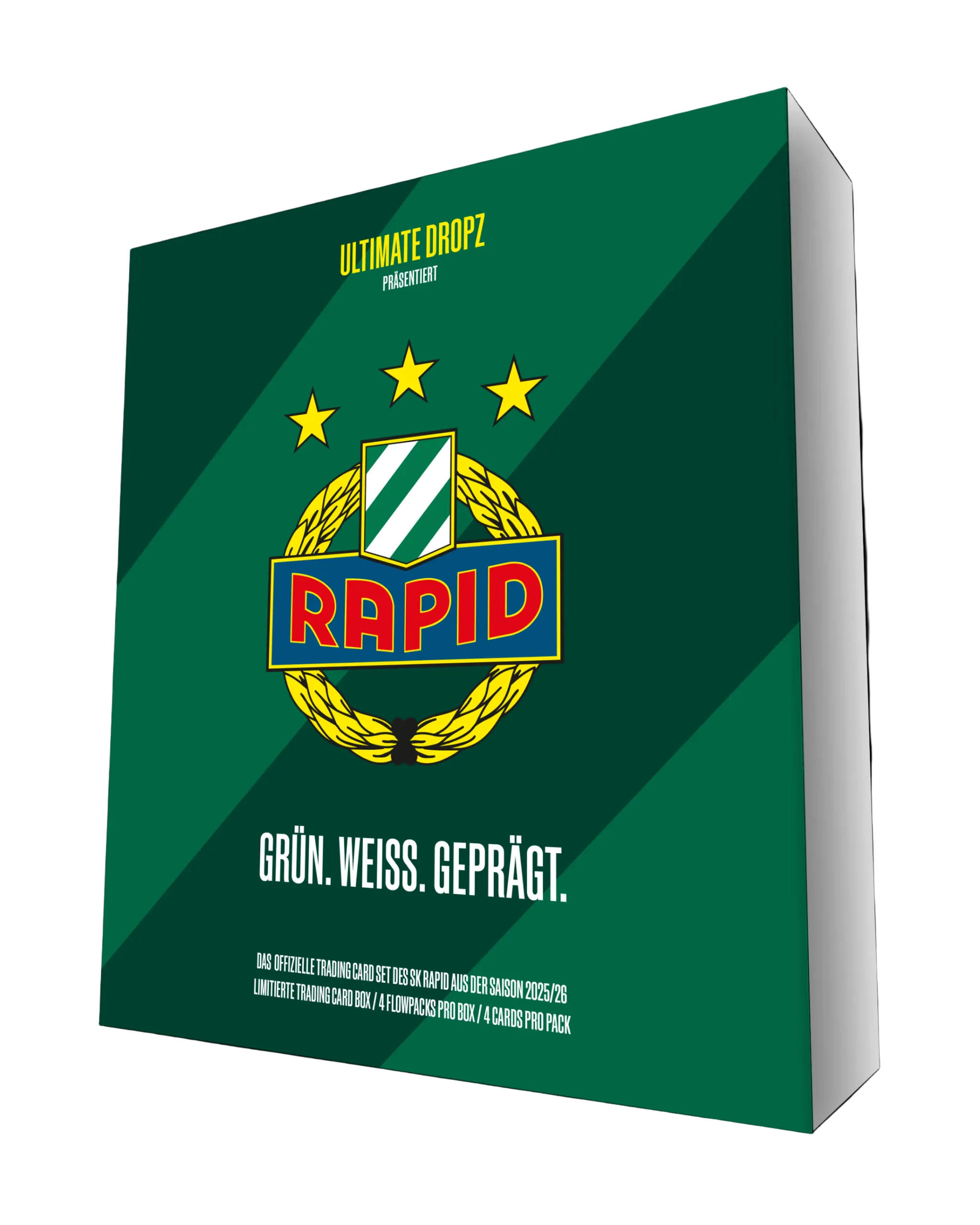 Ultimate Dropz - SK Rapid Grün. Weiß. Geprägt.