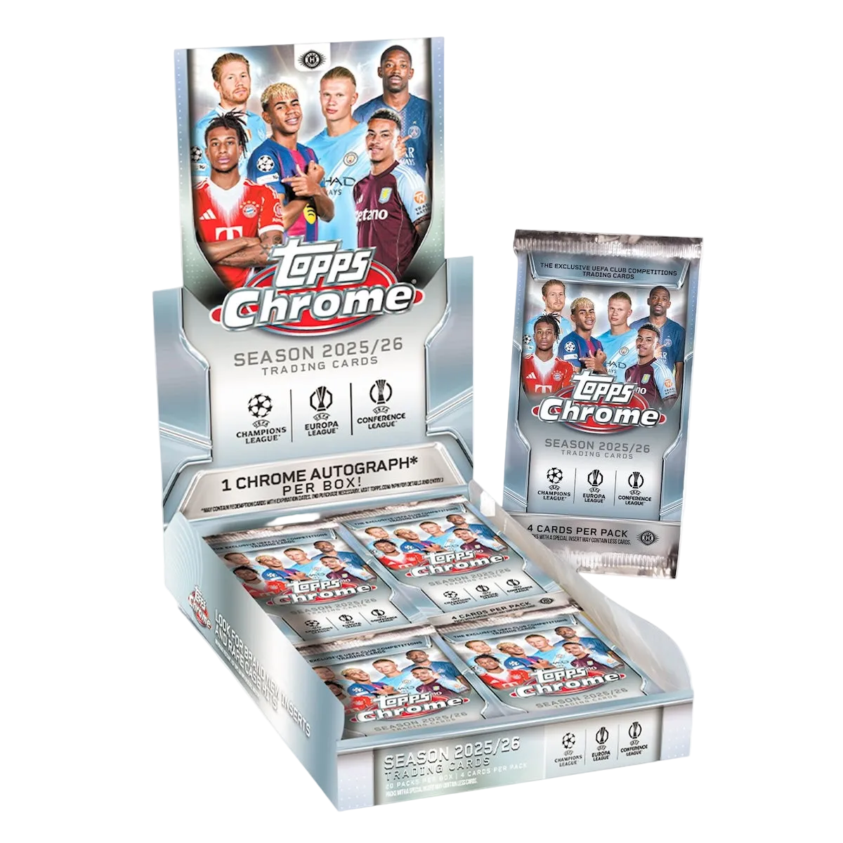 Topps Chrome UEFA Club Competitions 2025-26