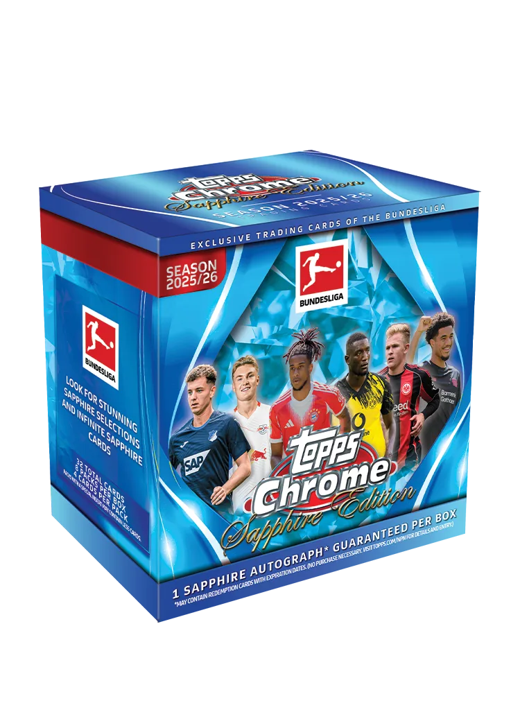 2025-26 TOPPS Chrome Sapphire Bundesliga
