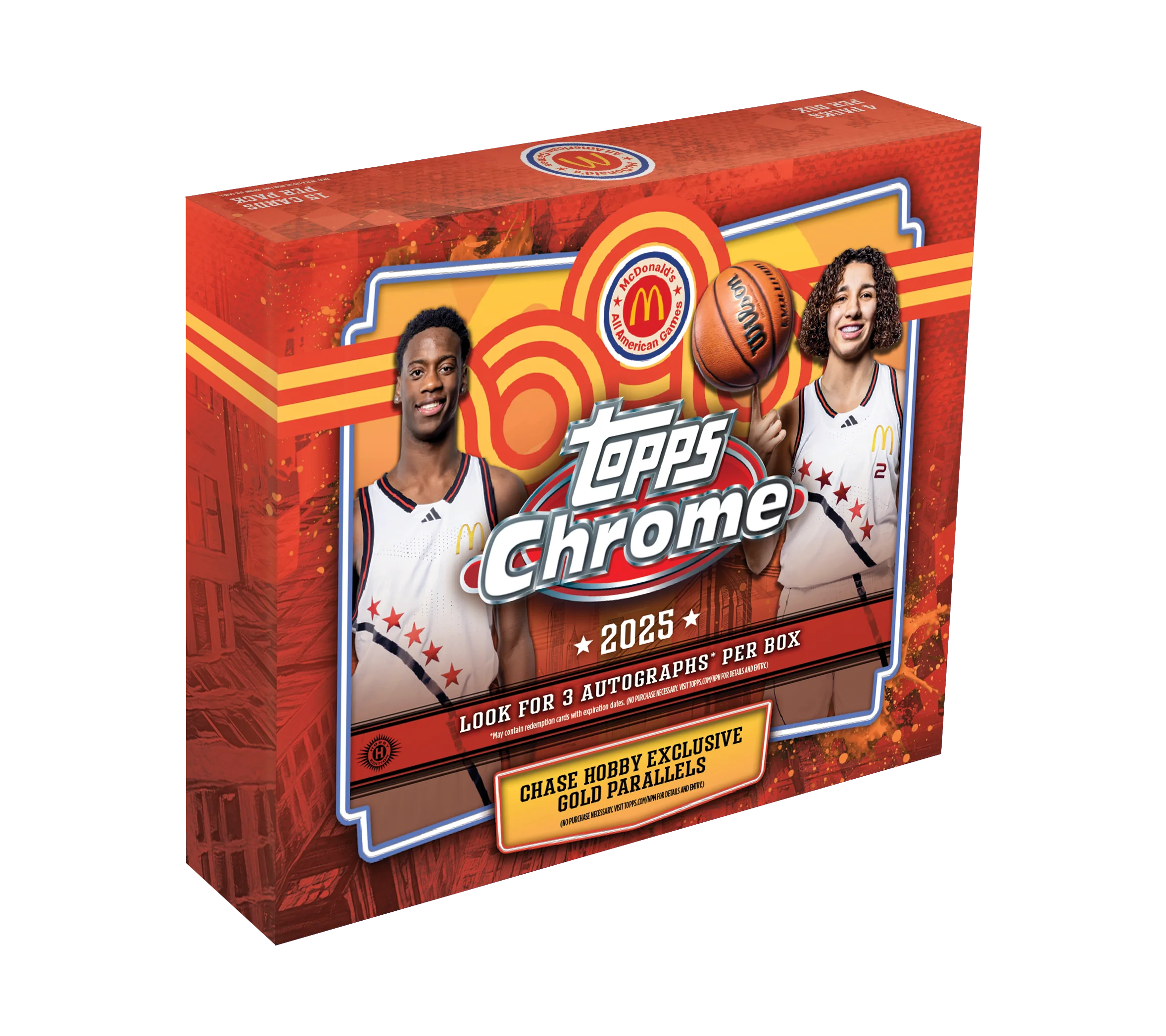 2025 TOPPS Chrome McDonald's All-American Basketball