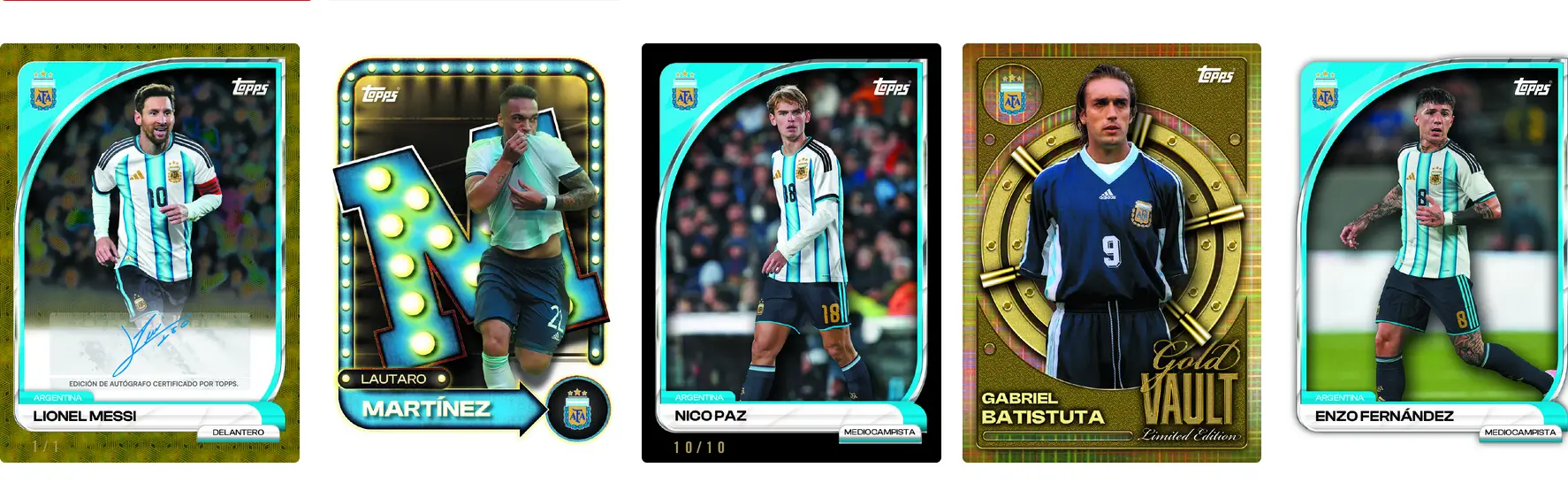 2026 TOPPS Argentina Collector Tin