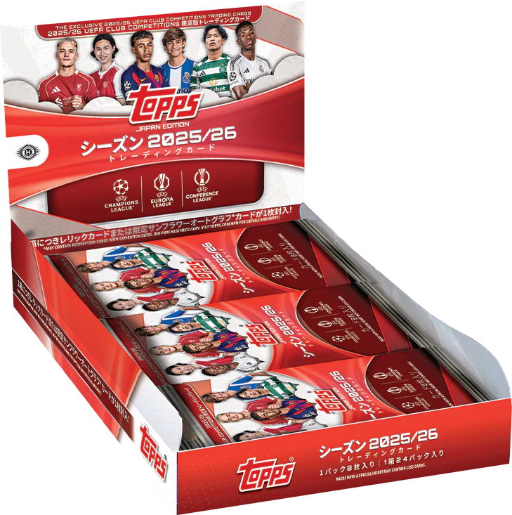 2026 TOPPS UEFA Japan Edition Hobby