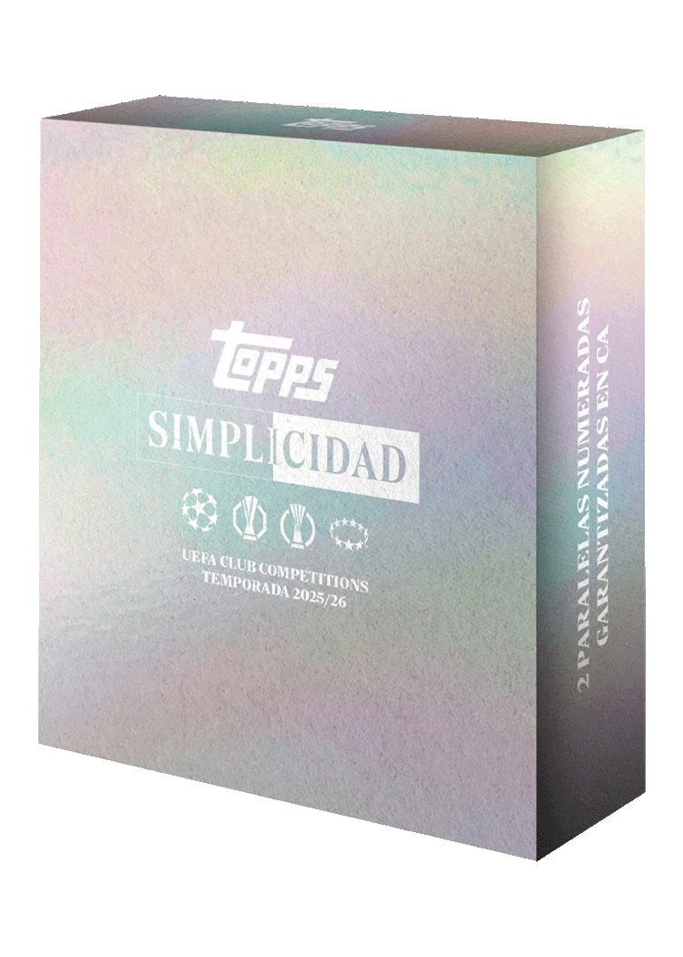2025-2026 TOPPS UEFA Club Competitions Simplicidad