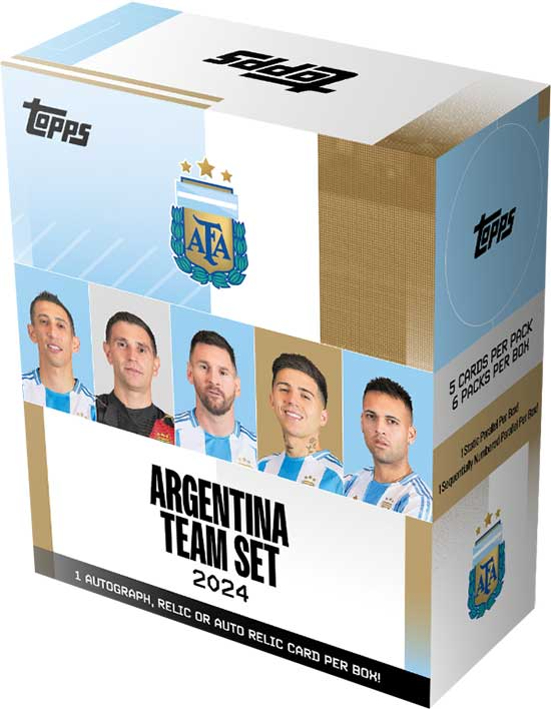 2024-25 TOPPS Argentina Official Team Set