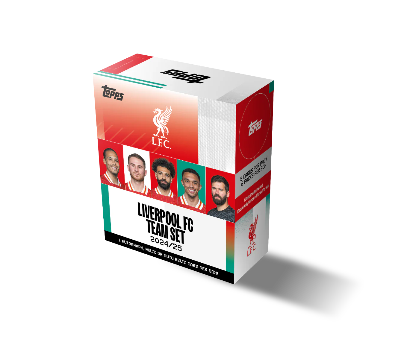 2024-25 TOPPS Liverpool FC Official Team Set