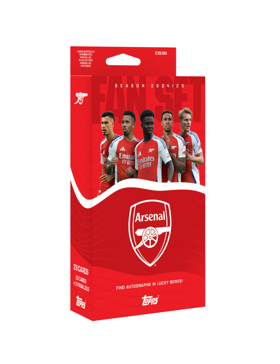 2024-25 TOPPS Arsenal FC Fan Set