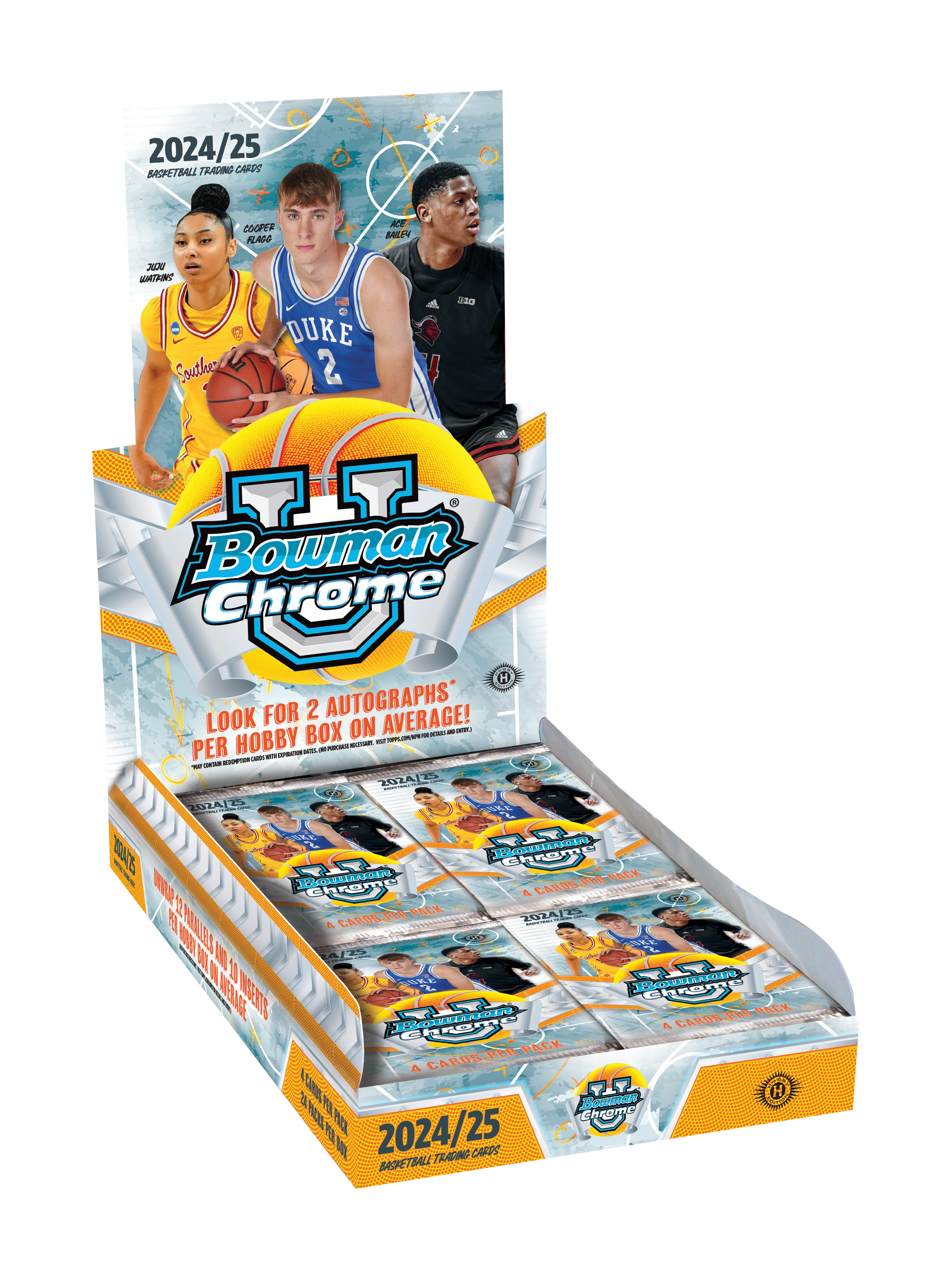2024-25 Bowman University Chrome Basketball
