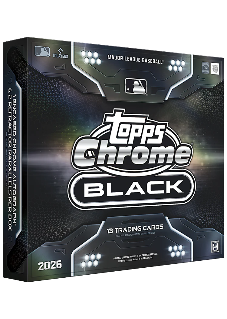 2026 TOPPS Chrome Black Baseball