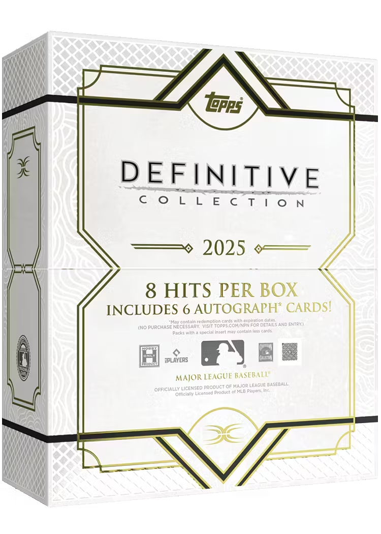 2025 TOPPS Definitive Baseball
