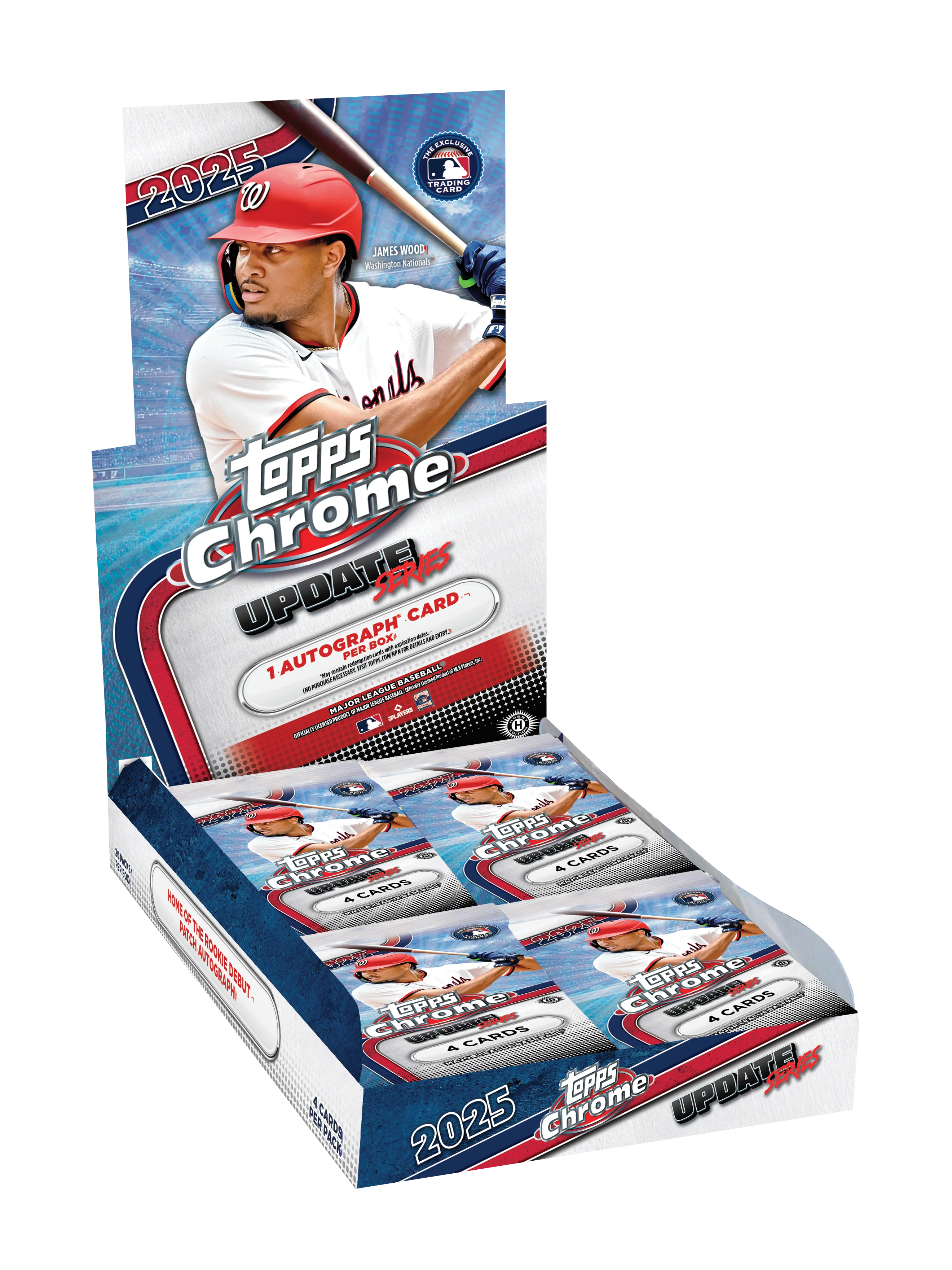 2025 TOPPS Chrome Update Series Baseball