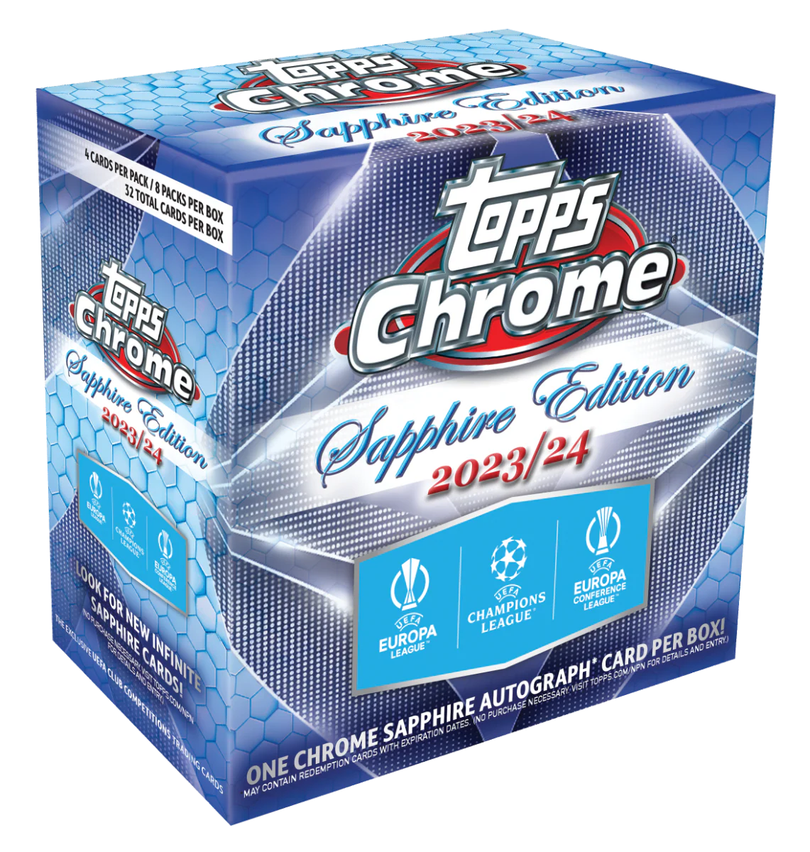 2023-24 TOPPS Chrome UCC Sapphire Edition