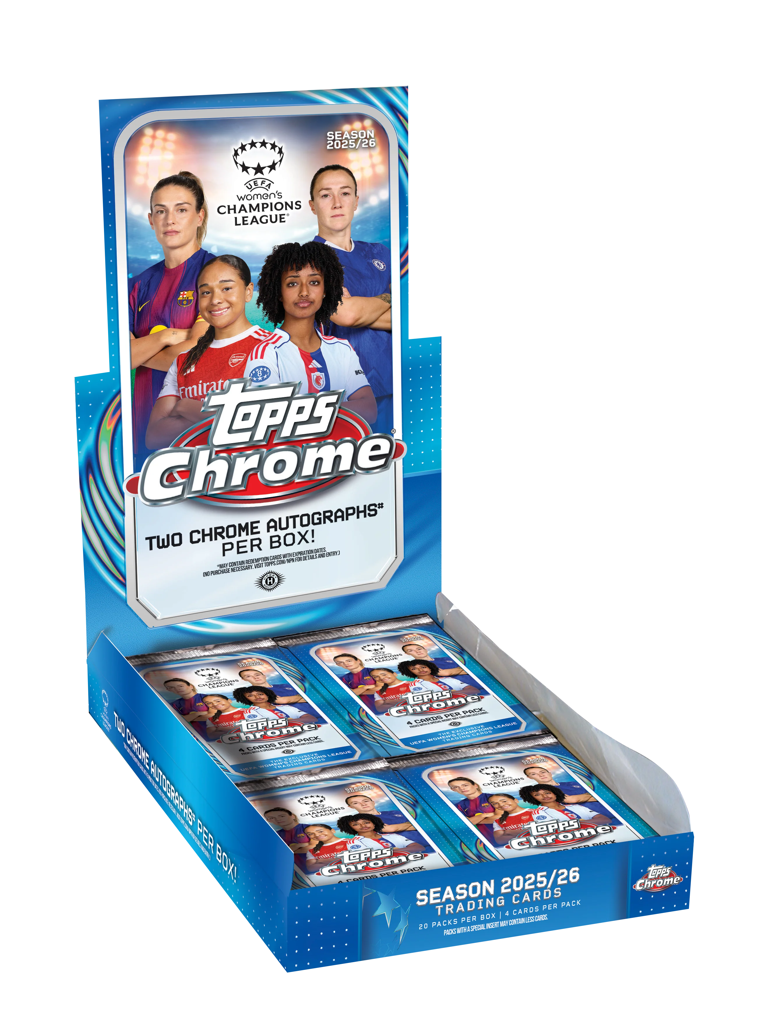 2025-26 TOPPS Chrome UEFA Women's Champions League