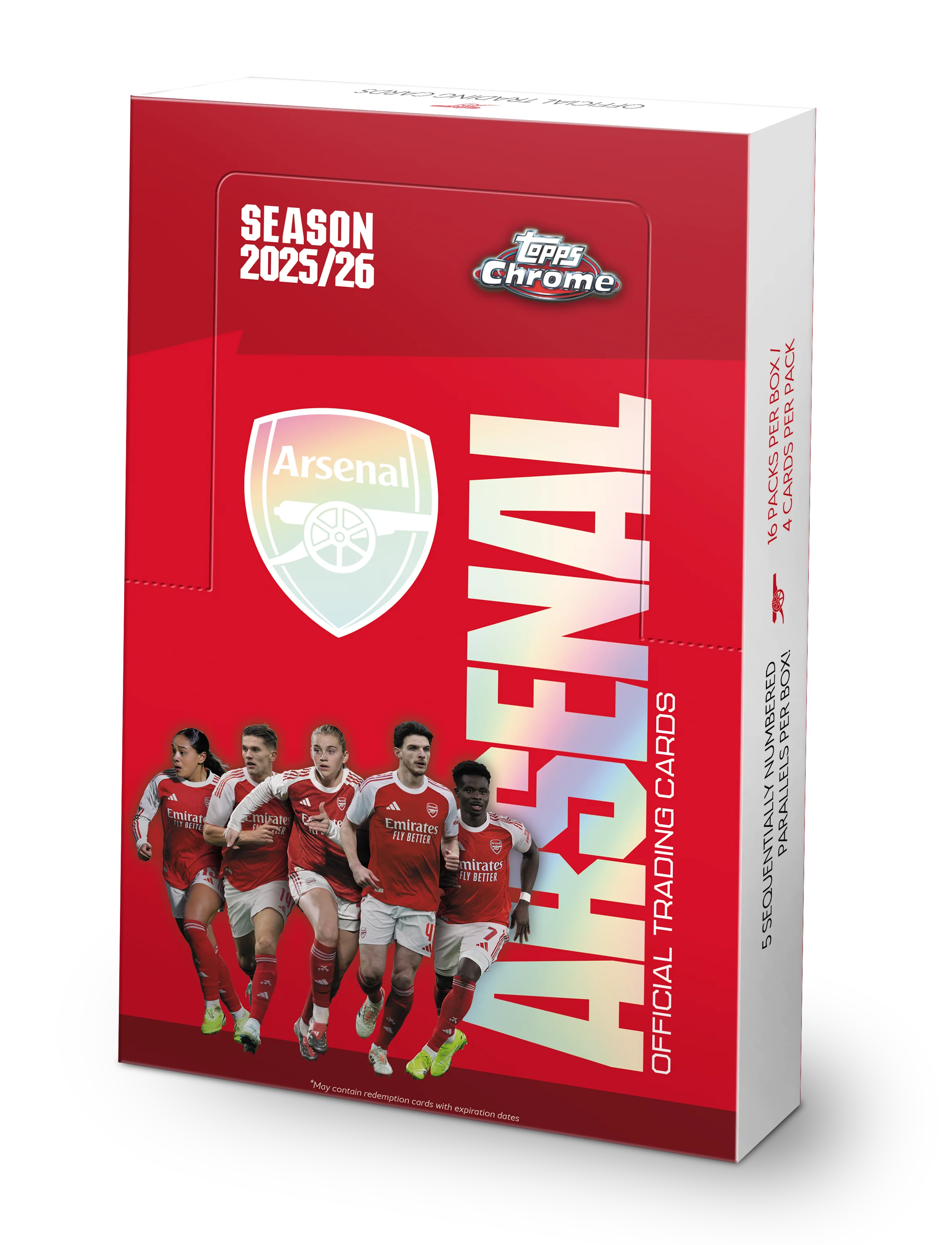 2025-26 TOPPS Chrome Arsenal