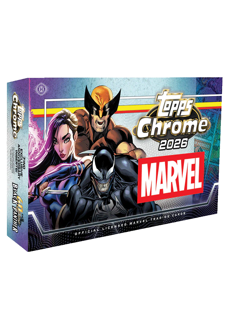 2026 TOPPS Chrome Marvel Comics