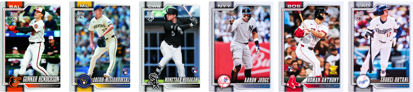2026 TOPPS Complete Sets Baseball