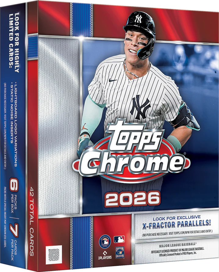 2026 TOPPS Chrome Baseball