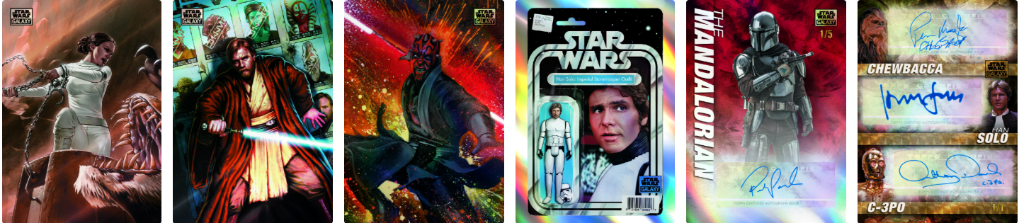2026 TOPPS Star Wars Chrome Galaxy