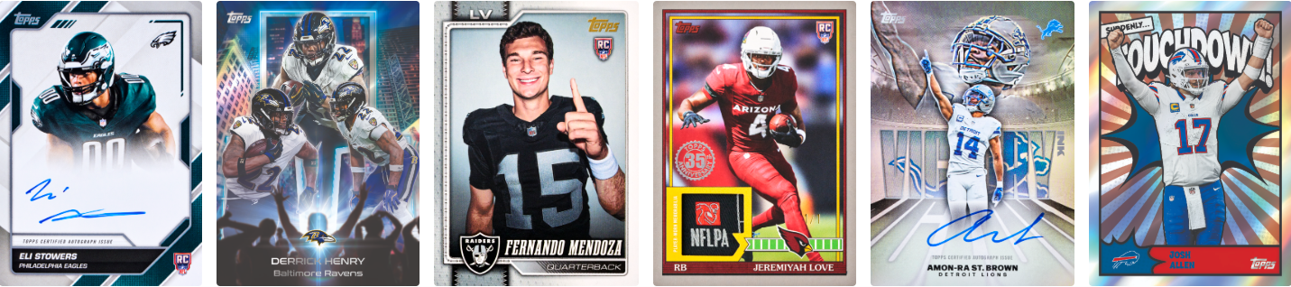 2026 TOPPS Flagship Football