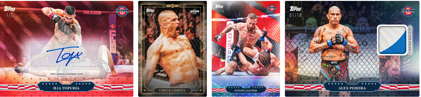 TOPPS UFC Freedom 250