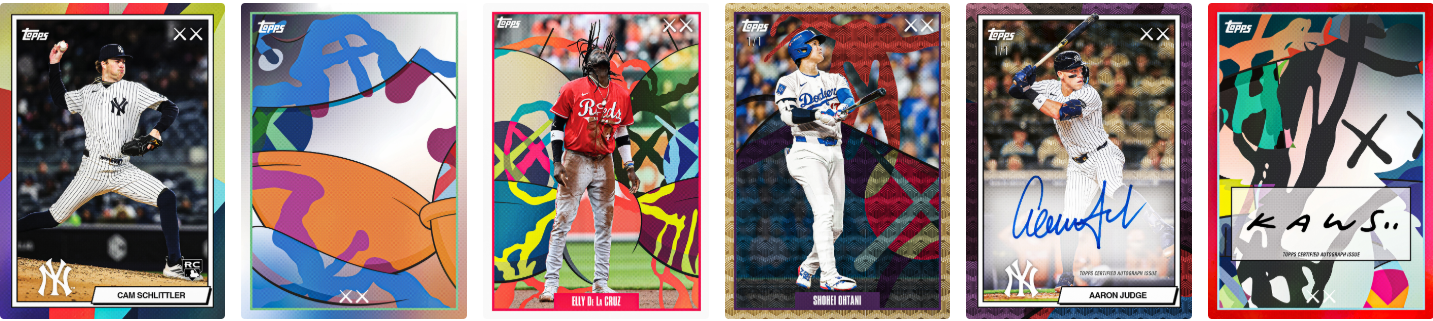 2026 TOPPS MLB x KAWS