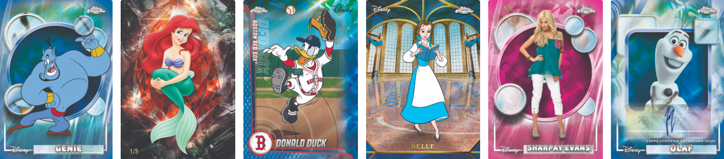 2026 TOPPS Chrome Disney Sapphire