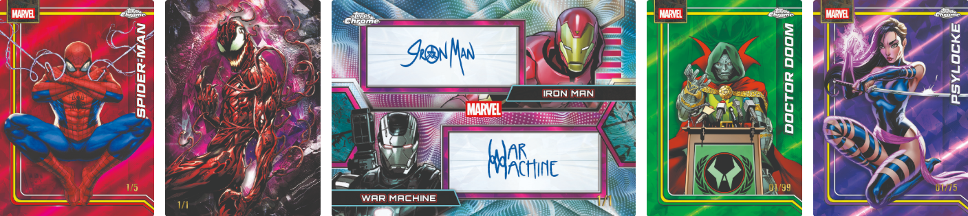 2026 TOPPS Marvel Chrome Sapphire