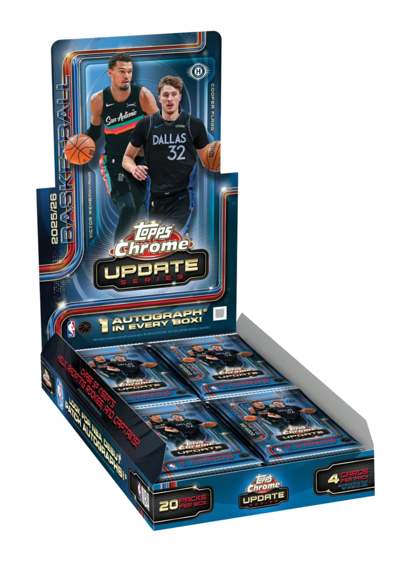 2025-26 TOPPS Chrome Updates Basketball