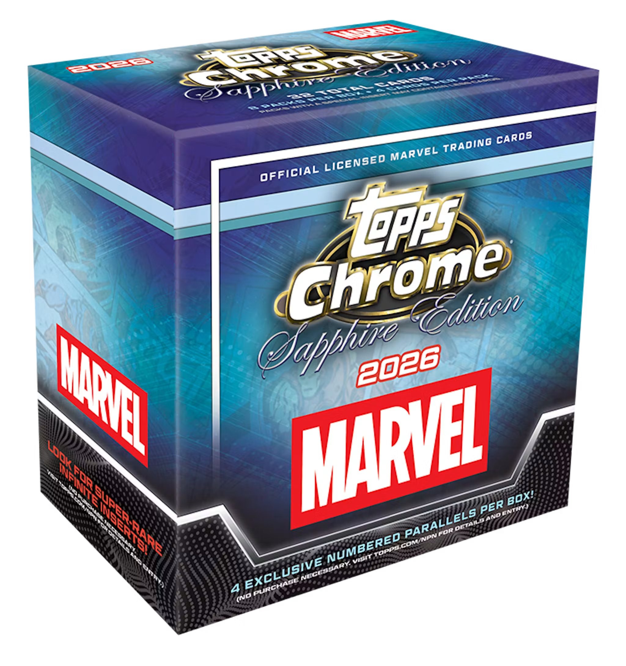 2026 TOPPS Marvel Chrome Sapphire