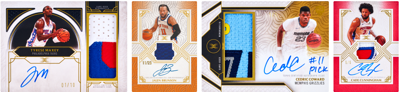 2025-26 TOPPS Definitive Basketball