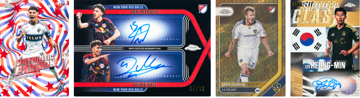 2026 TOPPS Chrome Major League Soccer